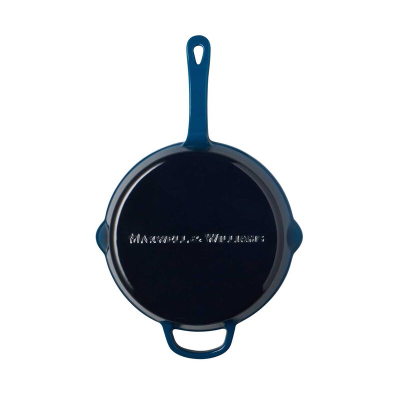 Maxwell & Williams Cast Iron Frypan Midnight Blue 26cm Gift Boxed image number 1